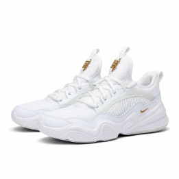 Nike Victory Serena Williams Design Crew sneakersy białe ze złotymi detalami