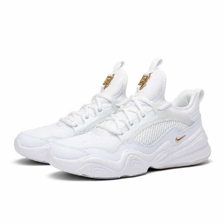 Nike Victory Serena Williams Design Crew sneakersy białe ze złotymi detalami