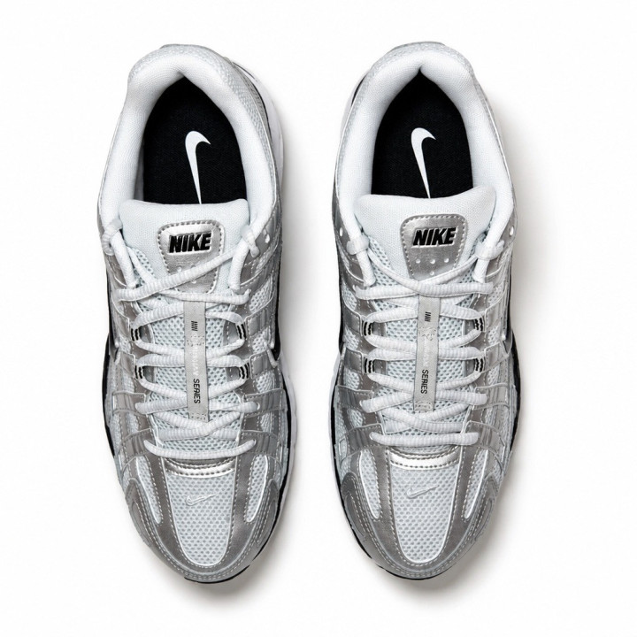 Nike  WMNS P-6000  FD9876101 Metalic silver Damskie sneakersy niskie