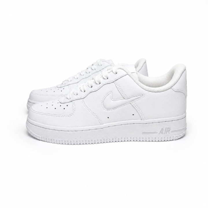 Nike Air Force 1 Jewel HM 0621-100 Białe sneakersy niskie