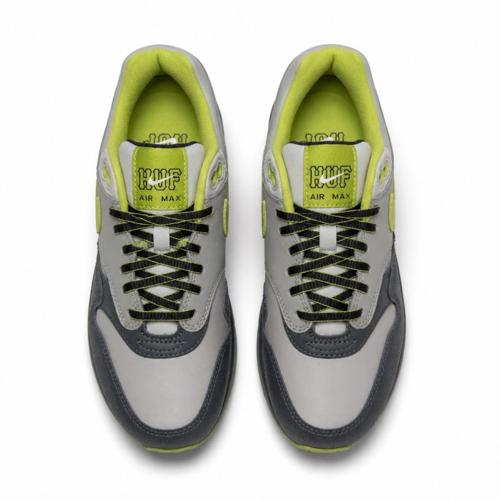 Nike Air Max 1 SP x HUF HF3713-002 Anthracite/Pear-Medium grey  Sneakersy niskie unisex zielone szare