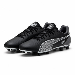 Buty piłkarskie  Puma King Match FG/AG 10786301 korki czarno białe