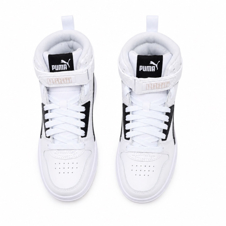 Puma RBD Game  38583901 Wysokie sneakersy za kostkę białe czarne