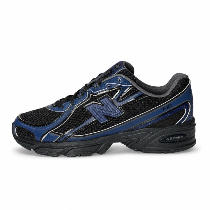 New Balance 740 GR740UK niskie sneakersy  sport czarne granat unisex