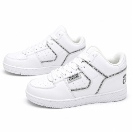Versace Jeans Couture 74VA3SJ1 Białe sneakersy wysokie za kostkę logo