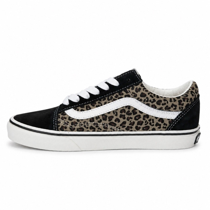 Vans Old Skool Black/Leopard WN000D6WYY61 Tenisówki unisex panterka niskie