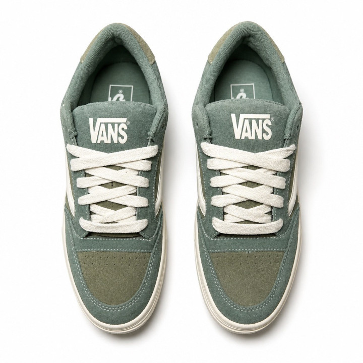 Vans Hylane Green Tea VN000D1JG2T1 Niskie sneakersy zgaszona zielen