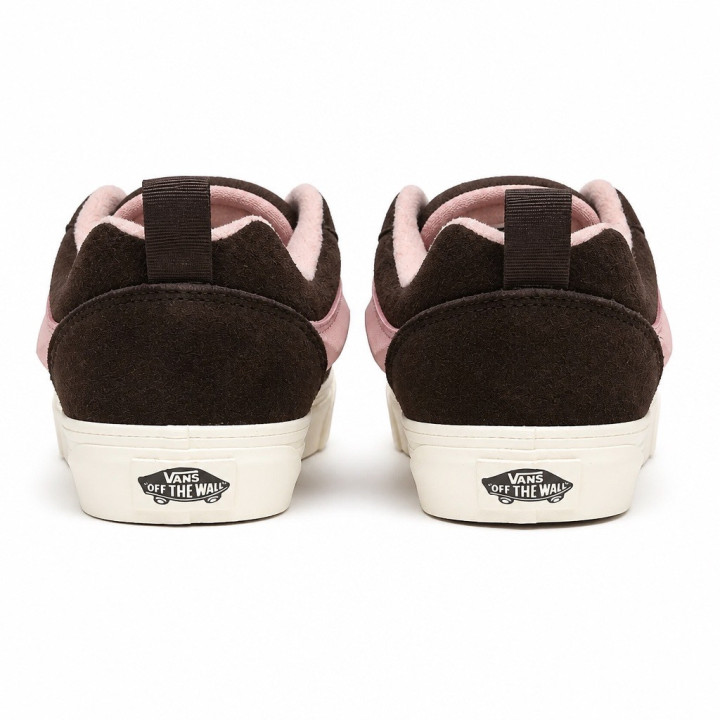 Vans Knu Skool Pop Sepia Rose VN000D75O3N1 Unisex Brązowo różówe sneakersy niskie