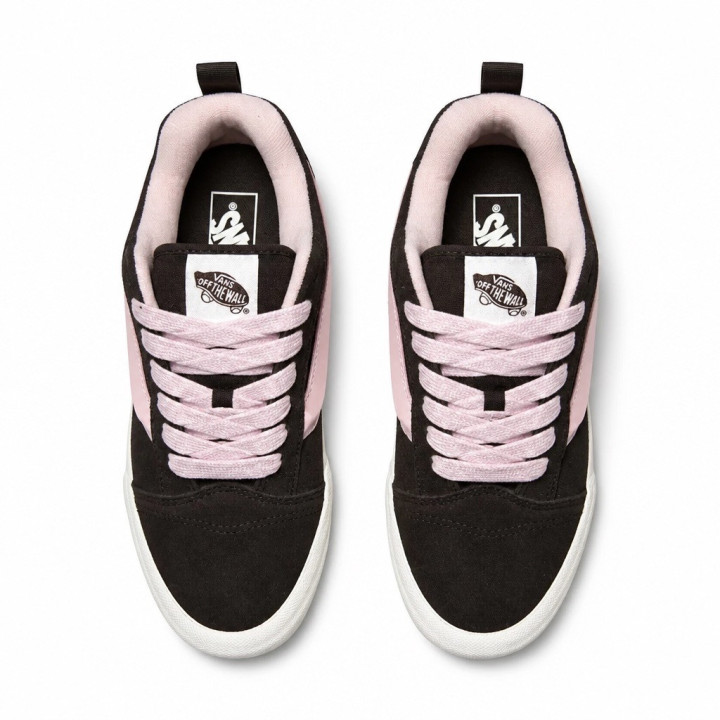 Vans Knu Skool Pop Sepia Rose VN000D75O3N1 Unisex Brązowo różówe sneakersy niskie