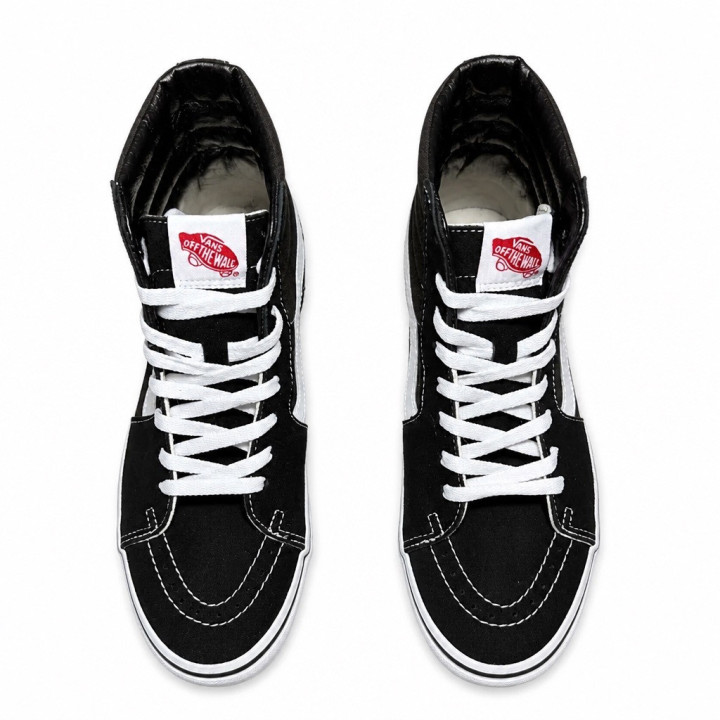 Vans Sk8-HI VN000D5IB8C1 Trampki Męskie wysokie za kostkę czarne z białym logo