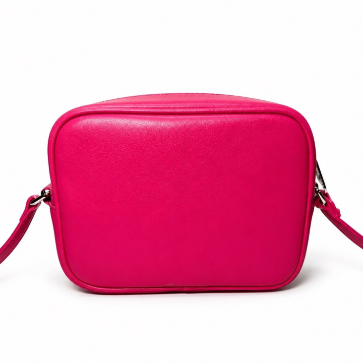 Tommy Jeans Torebka TWJ Must Camera Bag Regular PU AW0AW15420 Grypy Rose Torebka kuferek różowa mała regulowany pasek