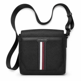 Tommy Hilfiger Coated Canvas Messenger Bag AM0AM11532 Torba listonoszka na ramię