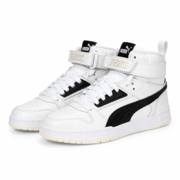 Puma RBD Game  38583901 Wysokie sneakersy za kostkę białe czarne