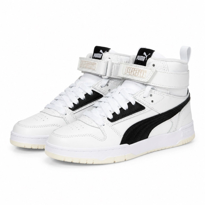 Puma RBD Game  38583901 Wysokie sneakersy za kostkę białe czarne