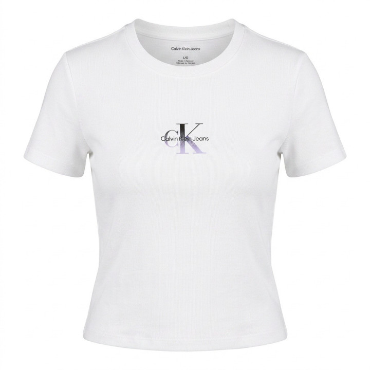Calvin Klein t-shirt damski bawełniany z logo