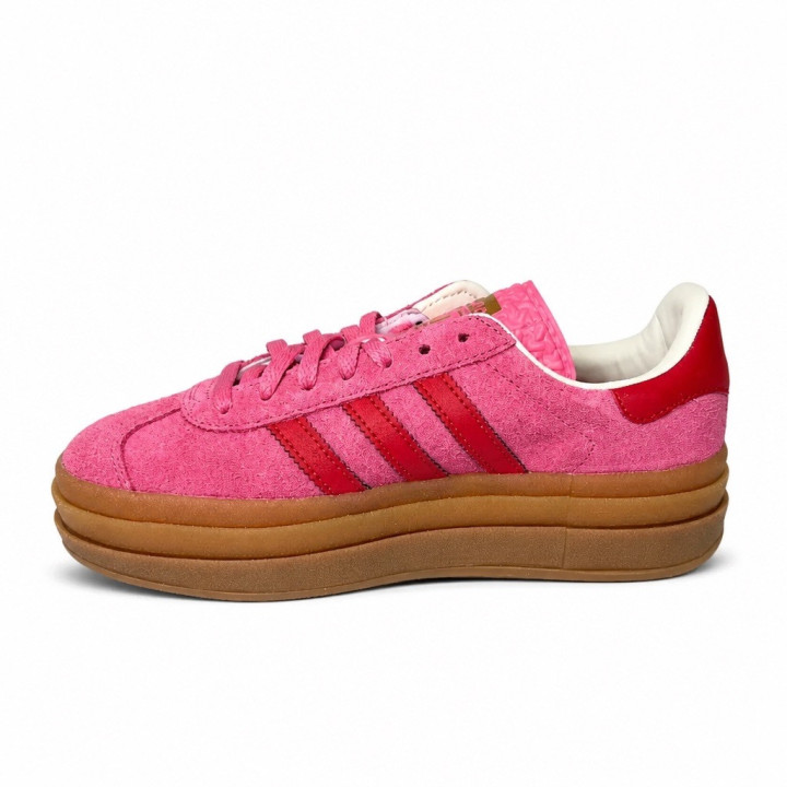 Adidas Gazele Bold J Dziecięce JQ7407 Sneakersy niskie gruba podeszwa
