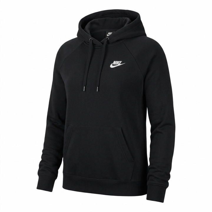 Nike Essential Hoodie czarna bluza damska z kapturem