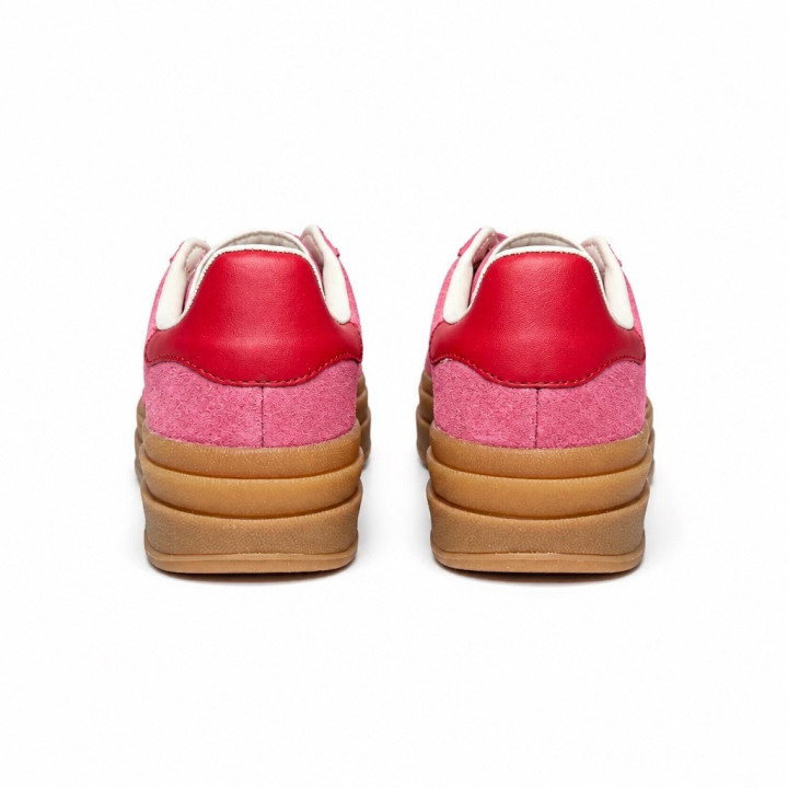 Adidas Gazele Bold J Dziecięce JQ7407 Sneakersy niskie gruba podeszwa