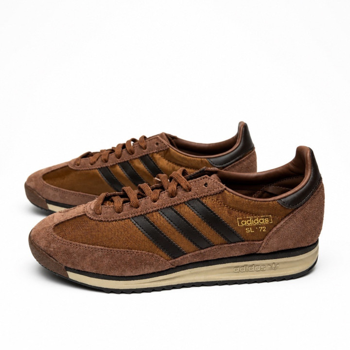 Adidas SL 72 RS Brązowe Męskie sneakersy niskie JS0744