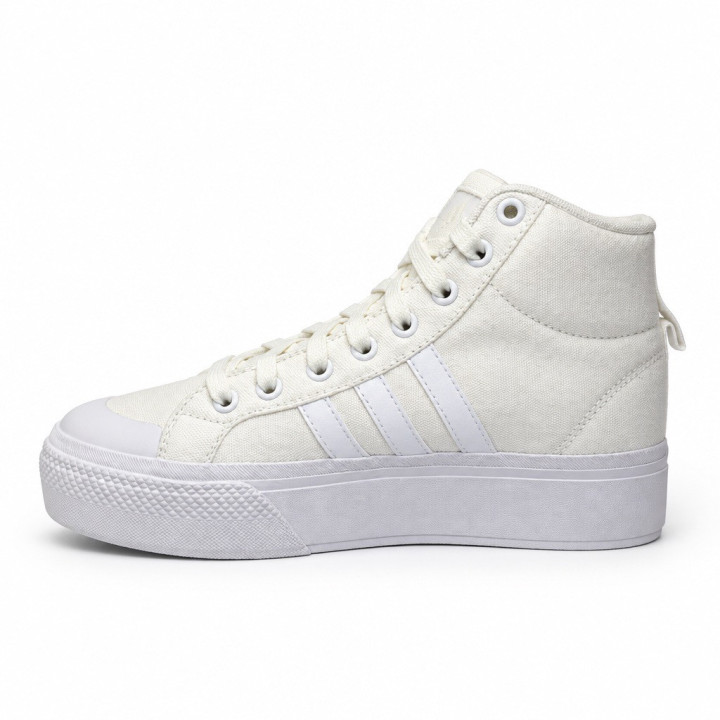 Buty Adidas Bravada 2.0 Mid Platform Tenisówki białe wyższe za kostkę
