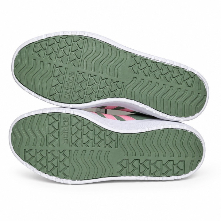 Adidas VL Court Bold Zielone sneakersy damskie na wyższej platformie