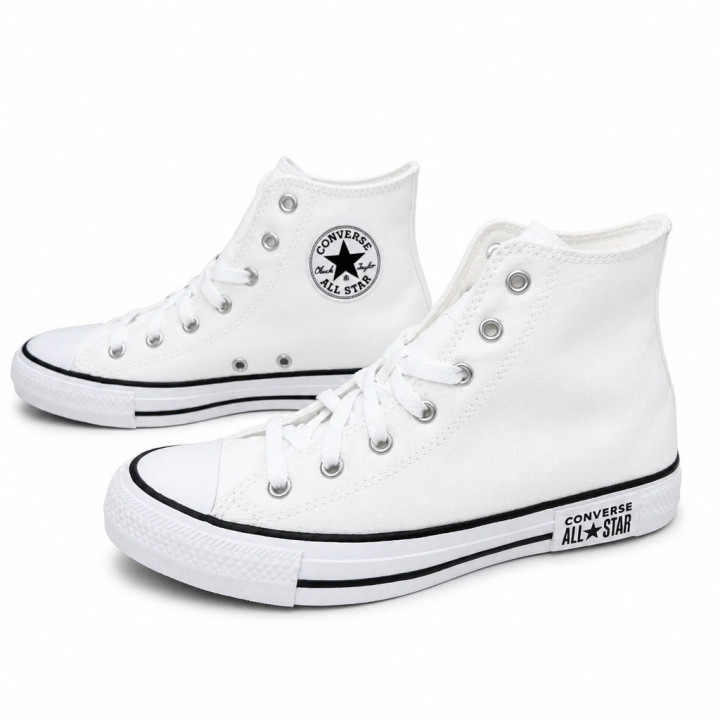 Converse Chuck Taylor All Star Hi A14259C Biale Tenisówki wysokie za kostkę
